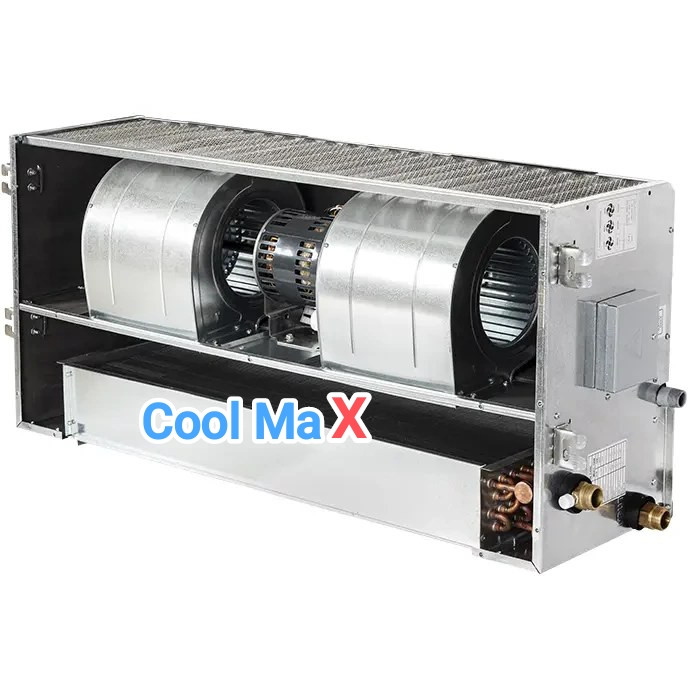 فن کویل سقفی توکار 800CFM "صنعتی " - برند Cool Max
